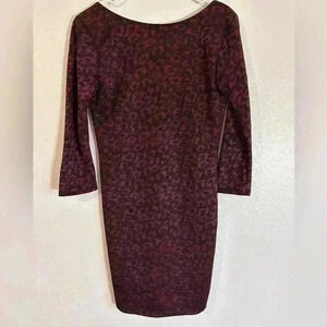 Zara Trafaluc Sexy Red Black Shimmer‎ Bodycon Open Back Party Dress M Whimsigoth